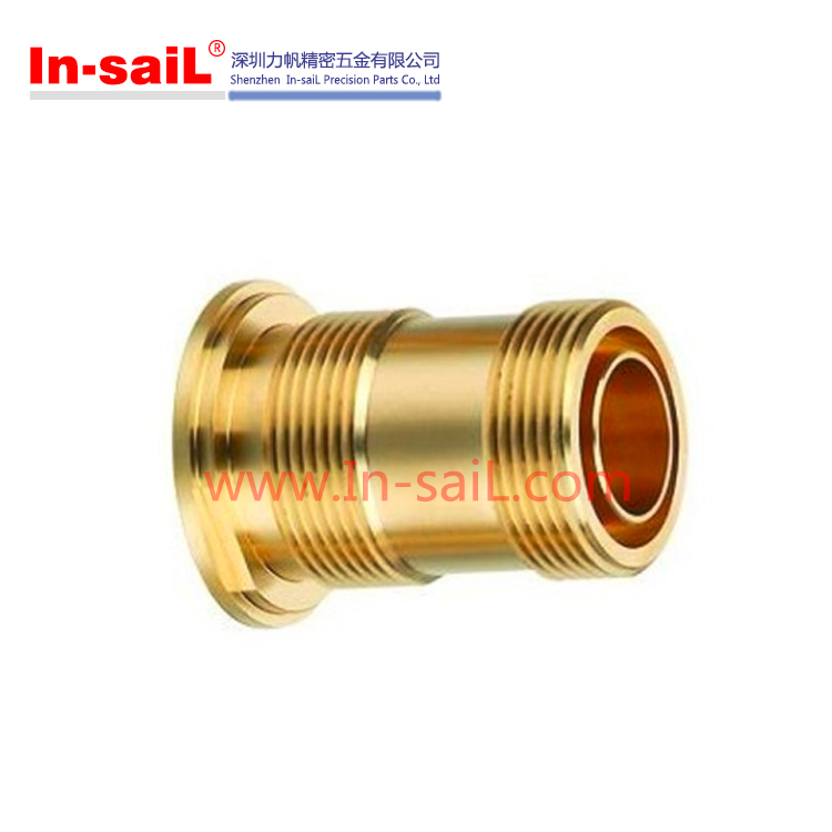 CNC Turning Machining Brass Pneumatic Hydraulic Fitting