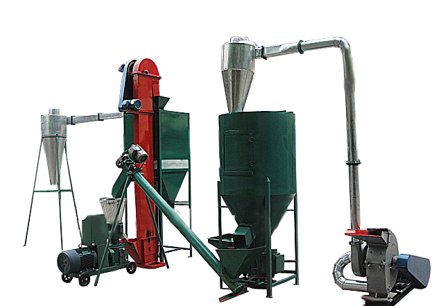 500kg/H Animal Poultry Feed Pellet Making Line