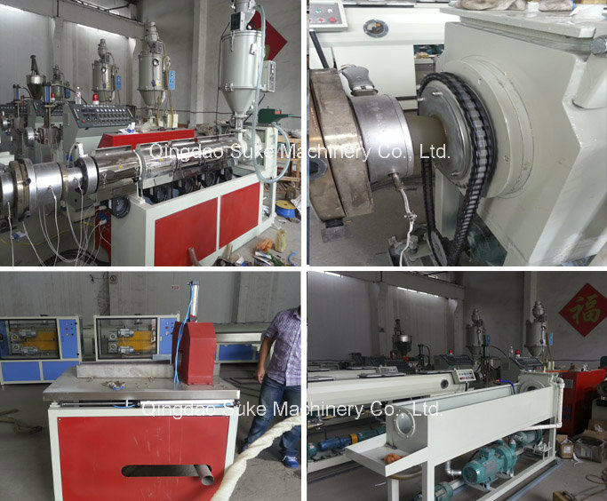 PE Carbon Spiral Pipe Extrusion Line with CE Certification