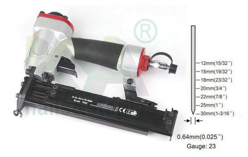 Pneumatic Tool P630 Pin Nailer for Joining, Construction