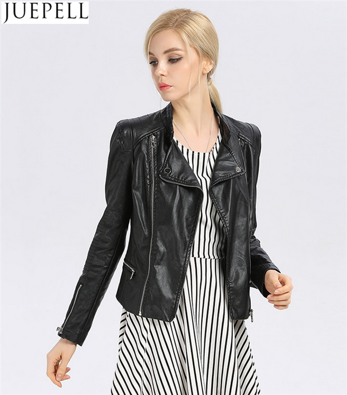 Autumn New Models in Europe and America Brand Suede Leather Jackets Women Short Paragraph Slim Leather Jacket Fashion