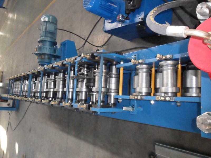 Roller Shutter Door Track Roll Forming Machine