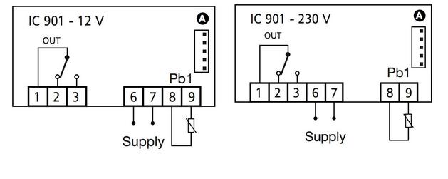 Eliwell Temperature Controller