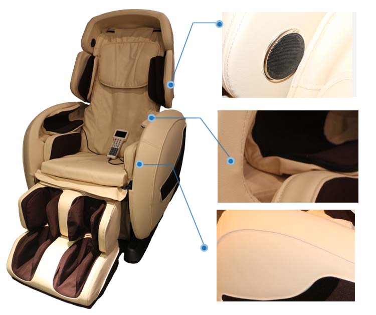 Duluxe Zero Gravity Massage Chair Home/Office Used (WM001-S)