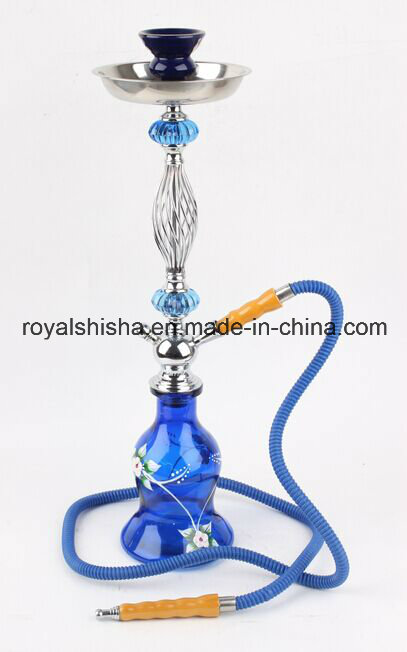 High Quality Blue Medium Zinc Alloy Hookah