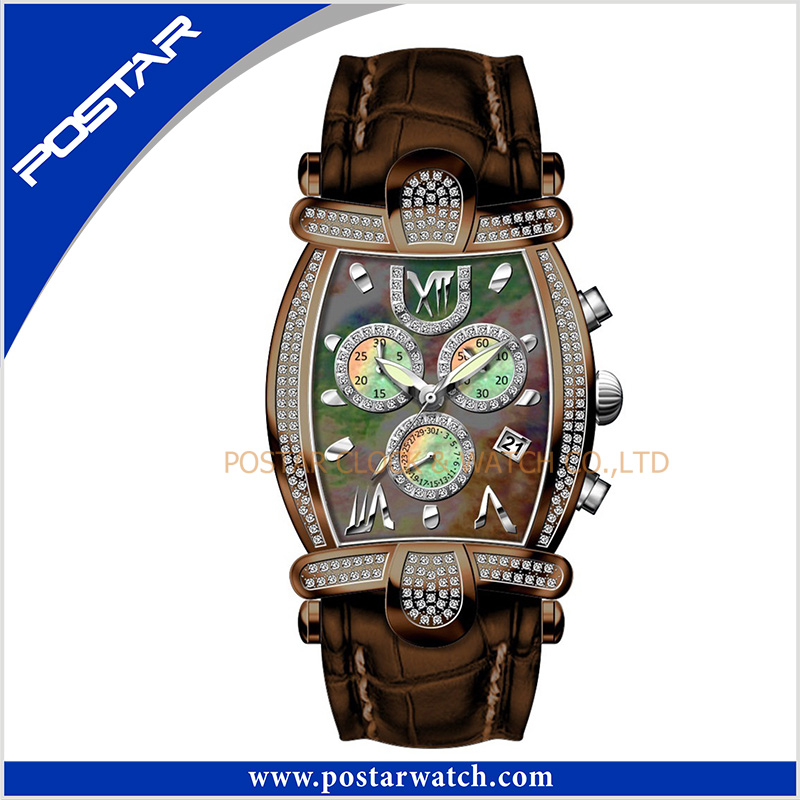 Psd-2326 Customized Fashion Automatic Mechanical Ladies Wrist Watch with Swiss Quality