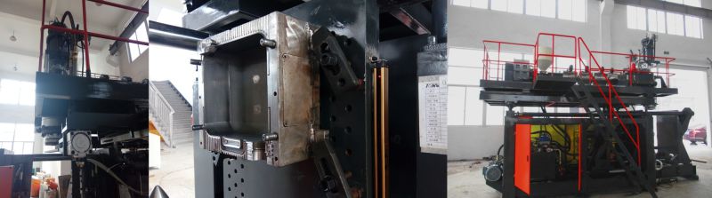 PC HDPE Bottle Hydraulic Extrusion Plastic Blow Molding Machine