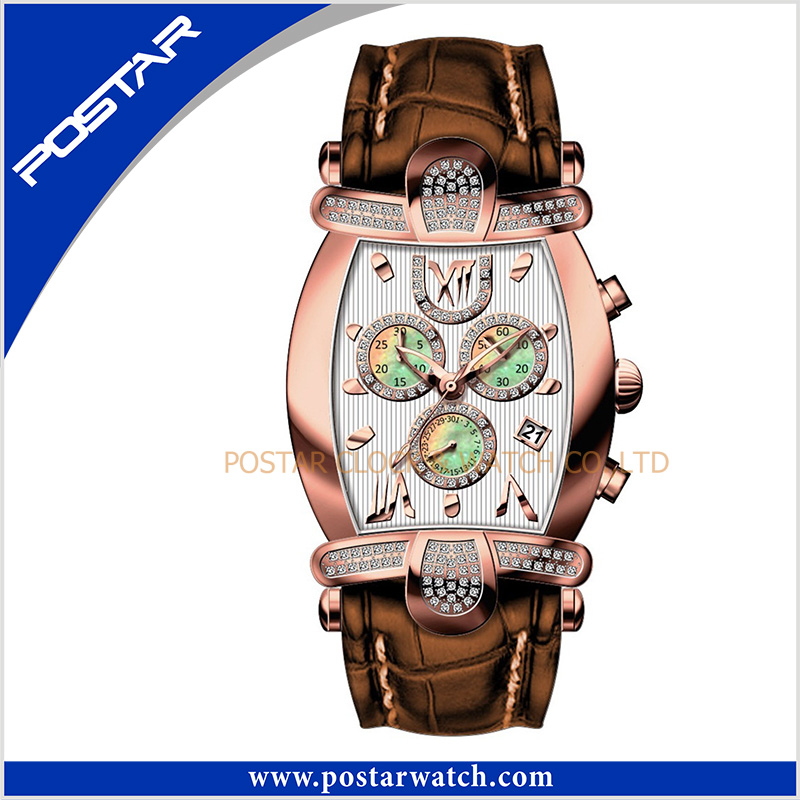 Psd-2326 Customized Fashion Automatic Mechanical Ladies Wrist Watch with Swiss Quality