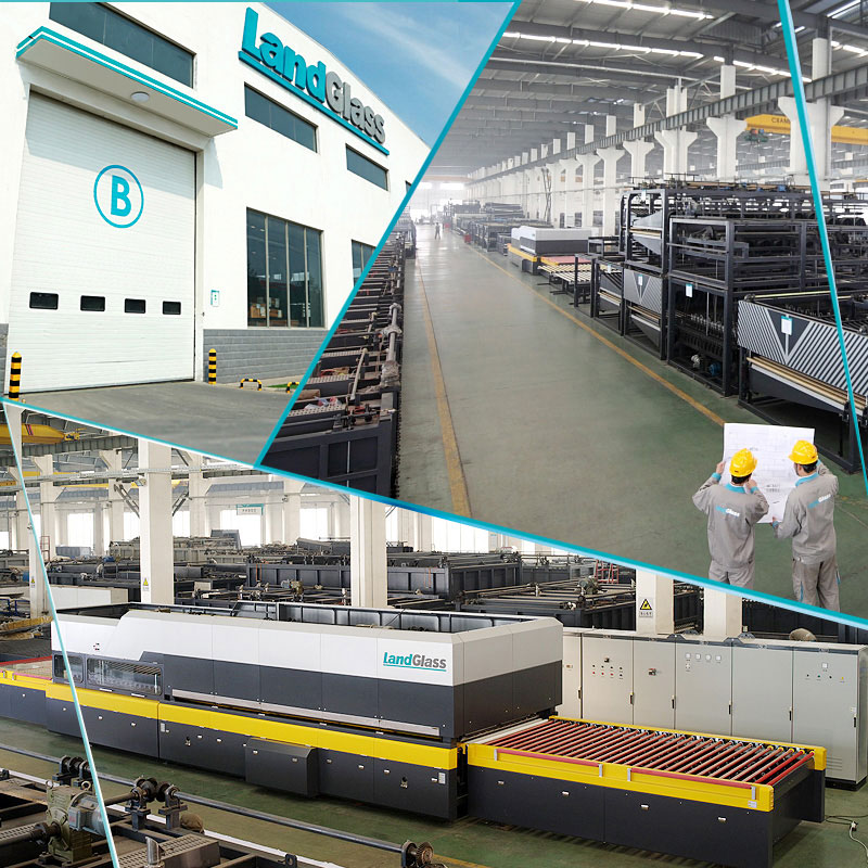 Landglass Flat and Bending Glass Tempering Furnace Equipment