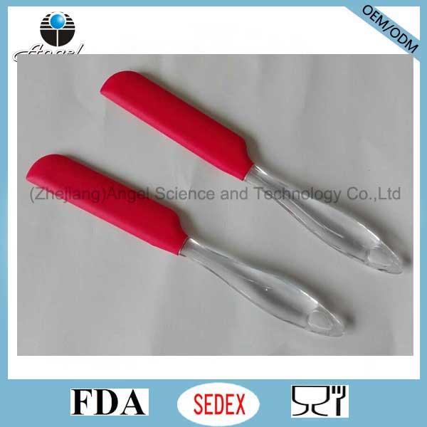 Wholesale Silicone Kitchen Spatula Long Silicone Butter Knife Ss12