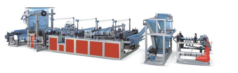 Auto Threading-Rolling Bag Making Machine