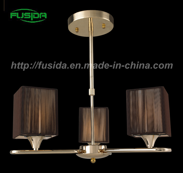 Fabric Shade Modern Chandelier/Pendant Light (P-8116/3)