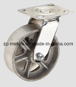 Heavy-Duty 4 Inch Swivel Casting Iron Caster Wheel