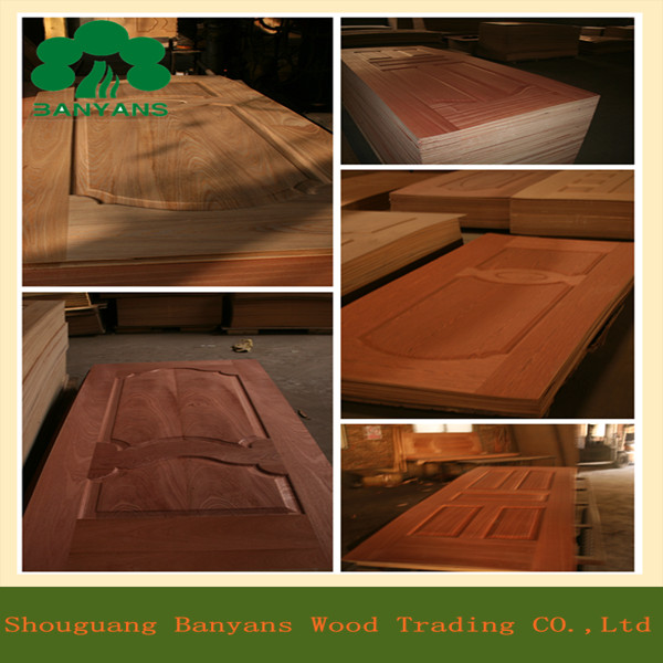 Standard Size 3.0mm/4.2mm Veneer Door Skin with High Quality