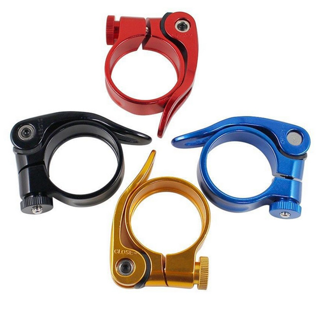 Many Colors Bicycle Seat Post Quick Clamp (HQC-001)