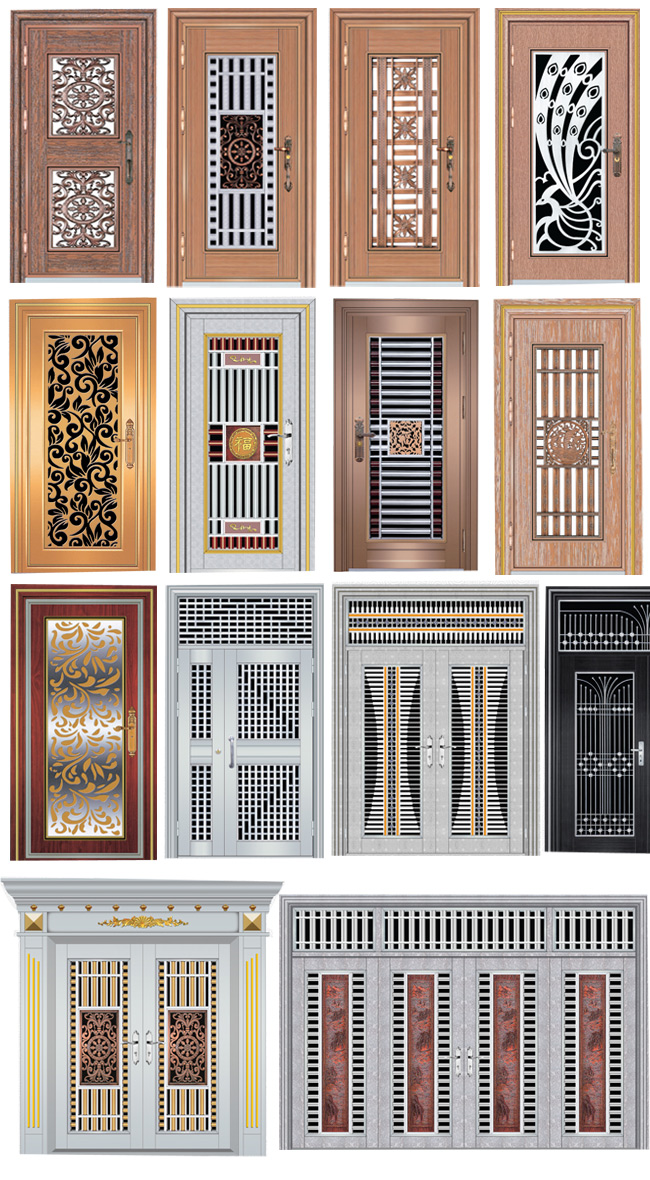 Stainless Steel Security Doors Factory Export