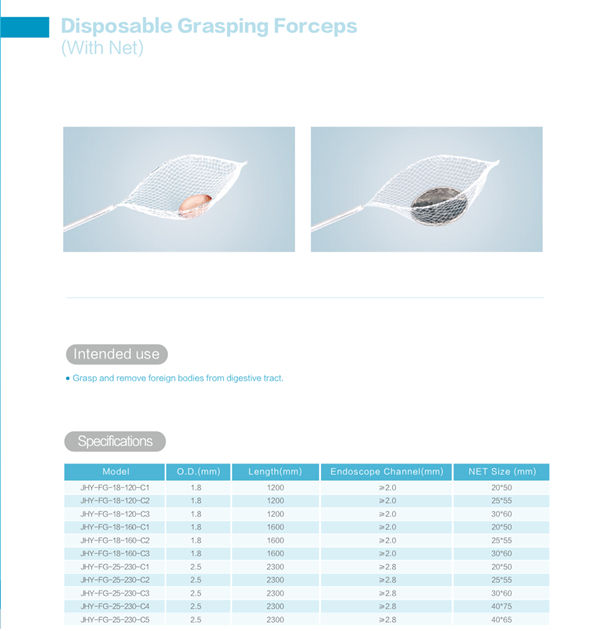 Endoscopy Prodcuts! ! Grasping Net Forceps for Australia Hospital