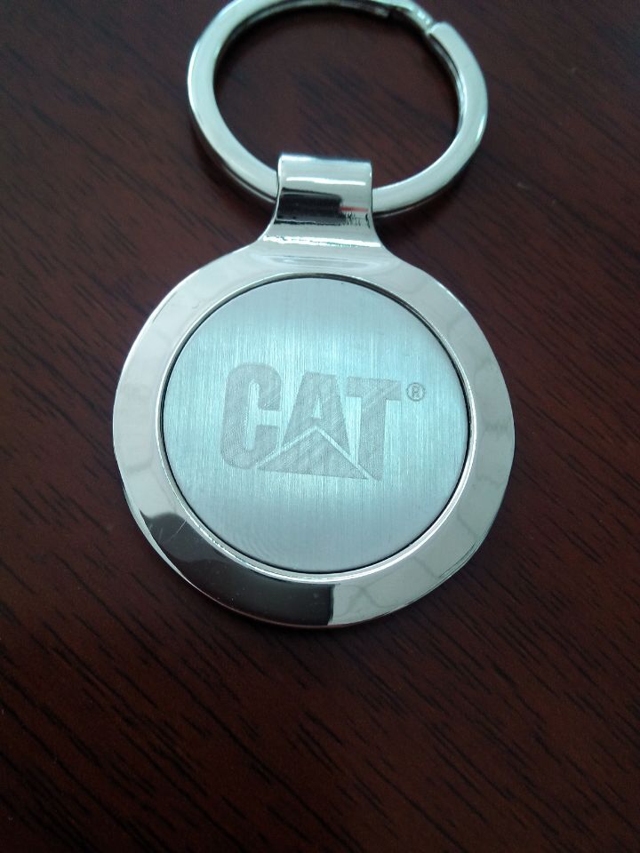Custom Metal Keychain with Die-Casting Logo (GZHY-KA-003)