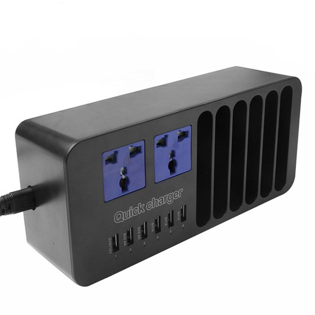 Universal 6 Ports 5V 9V 12V USB Charger with Receives Ark