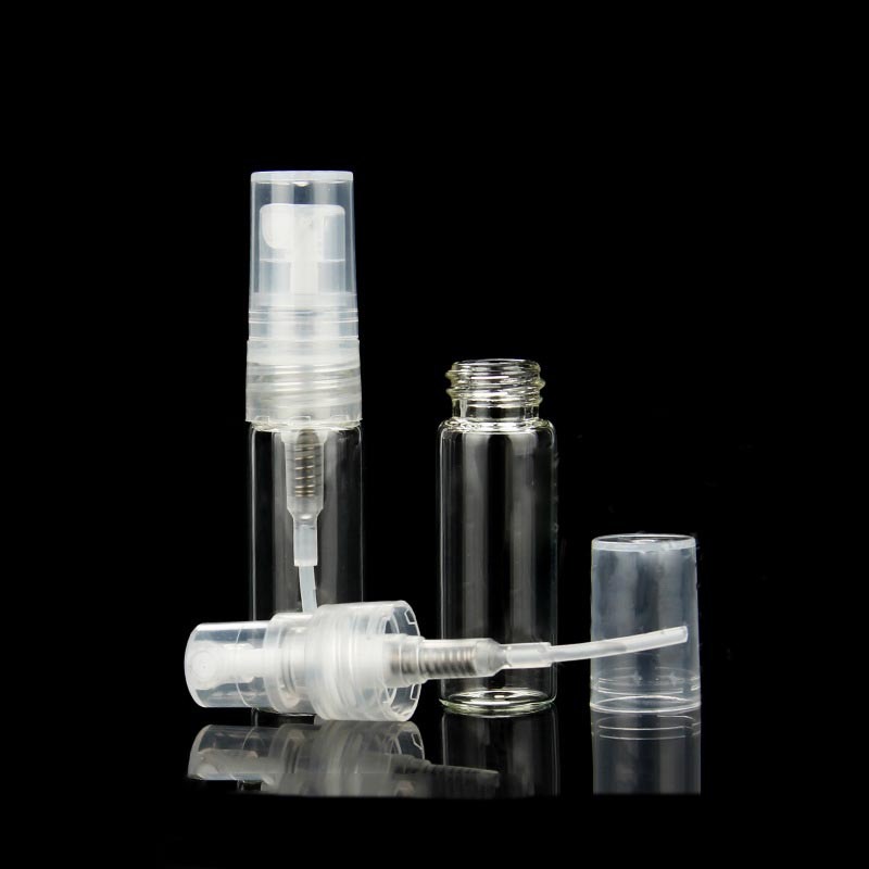 Transparent Mini Glass Bottle with Sprayer (NBG11)