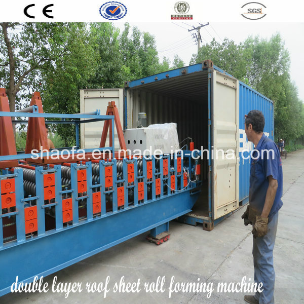 Double Layer Wall Sheet Roll Forming Machine (AF-D840/900)