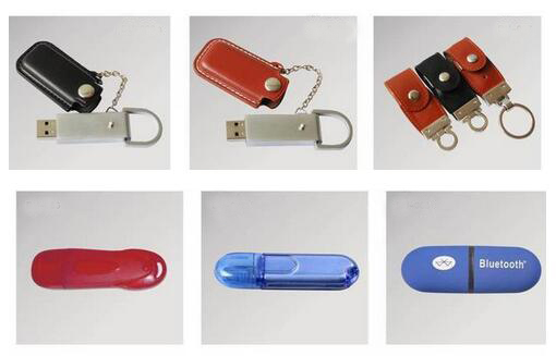 Business Gift Leather USB Flash Drive (EL019)