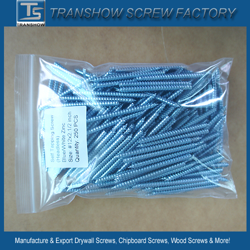 10b21 Hardend Steel Headless Self Tapping Screw