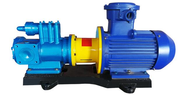 3G horizontal oil transfer magnetic three screw pump