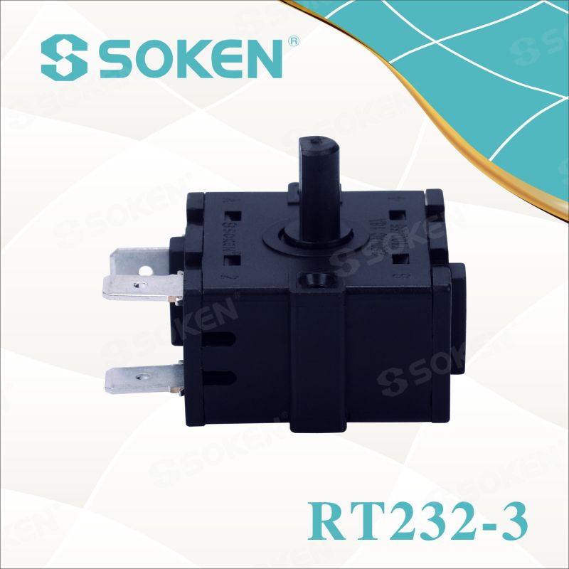 Soken 4 Position Heater Rotary Switch