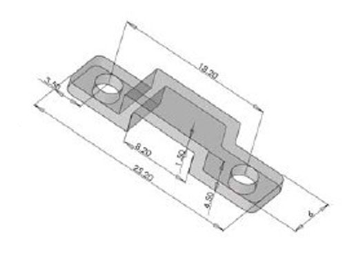 FPC-Clamp (8mm 10mm, 12mm FPC Silicone casing sealing)