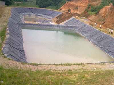 1mm Pond Liner/ HDPE Geomembrane Liner/ Black, White Waterproof Dam Liner/Landfill Liner