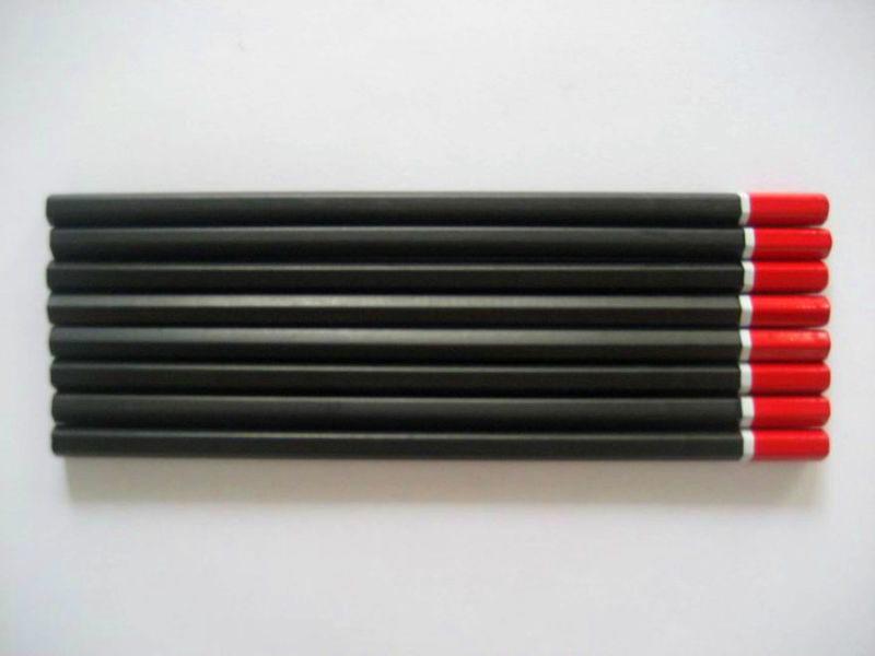 Eco-Friendly Black Wooden Hb Pencil