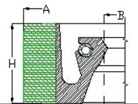 NBR V Packing Oil Seal