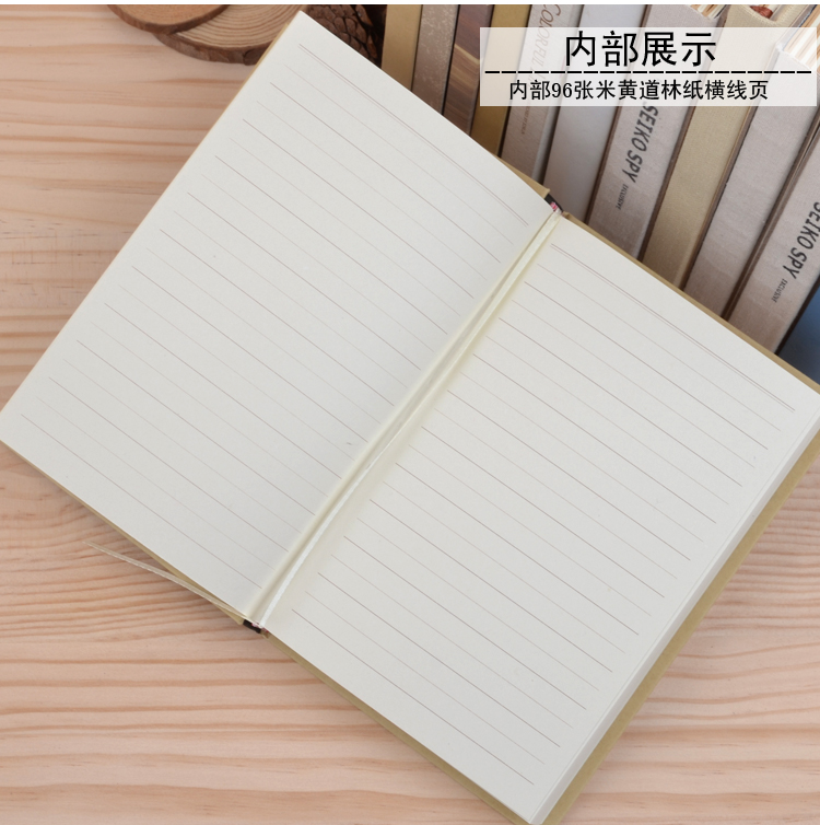 Professional Custom Kraft Hardcover Paper Notebook