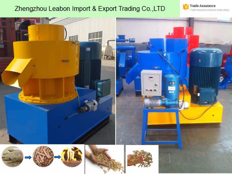 Automatic Lubricant Pump System Ring Die Type Wood Pellet Press