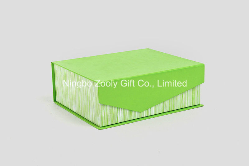 Rigid Paper Packing Gift Box with Flap and Magnets