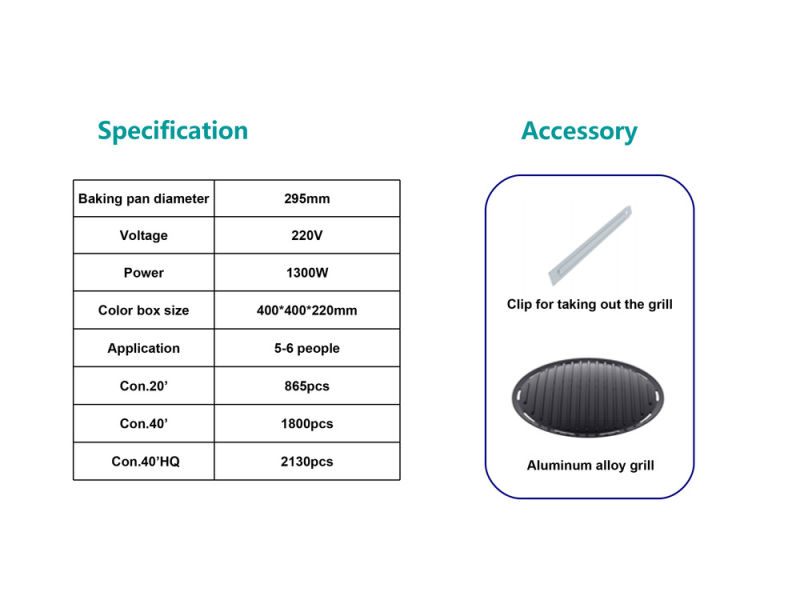 Electric Grill for Indoor and out Door