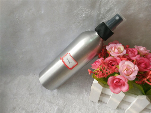 100ml Bright Black Aluminum Bottle for Cosmetic (AB-018)