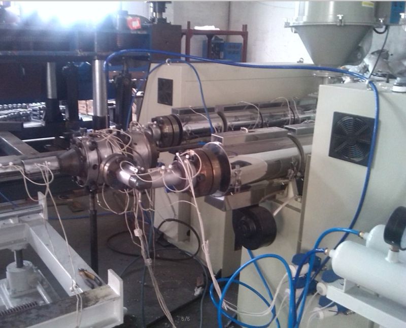 Double Wall Corrugated Water Seepage Pipe Making Machine