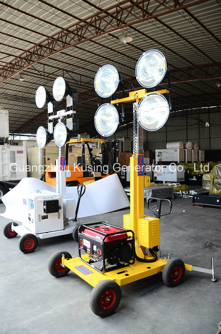 M500 Series with 5kVA Generator Mobile Light Tower Generator Set/Diesel Generator Set/Diesel Generating Set/Genset/Diesel Genset