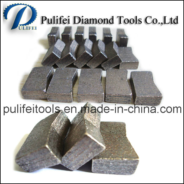 2000mm Tool Part Granite Stone Diamond Cutting Segment