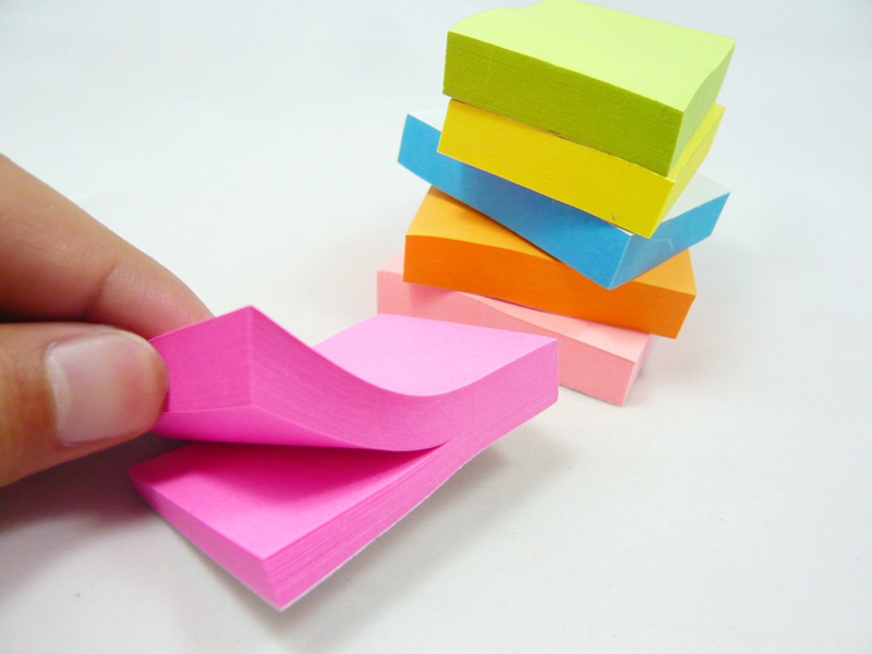 Customized Promotional Neon Sticky Note