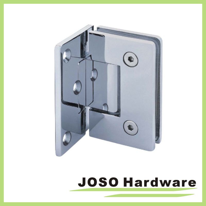 90 Degree Rectagular Glass to Wall Shower Door Hinge (BH1001A)