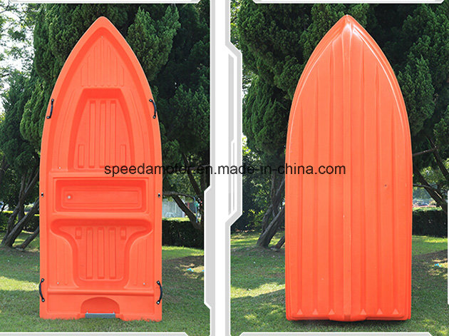 Hot Selling Chinese PE Boat 3.6m Lake Cheap Plastic Fishing Boat