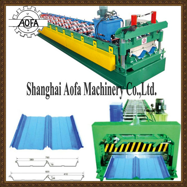 Color Steel Self-Lock Roof Sheet Roll Forming Machine (AF-R360)