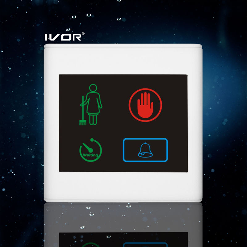 Hotel Doorbell System Outdoor Panel in Plastic Outline Frame (SK-dB2300S3-S)