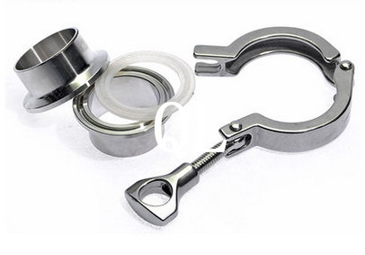 Sanitary Stainless Steel 304 Tri Clover Clamp with Ferrule