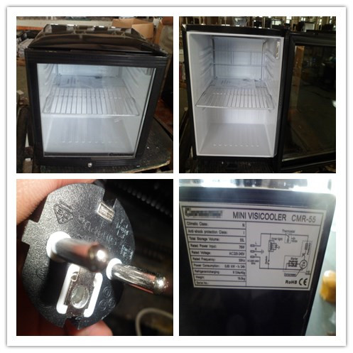 Refrigerated Produce Display Cooler Beverage Visi Cooler