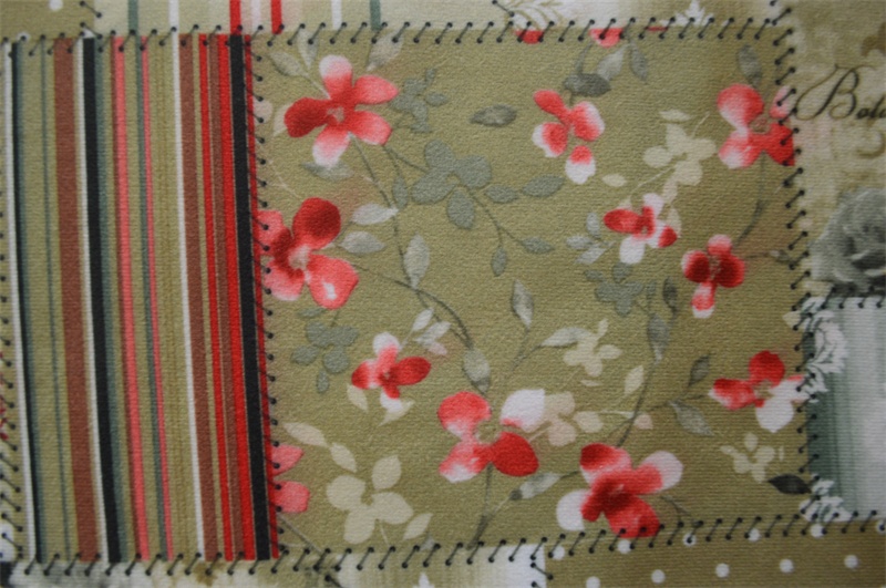 Curtain Fabric with Printed Styled-Cheap Price EDM0532