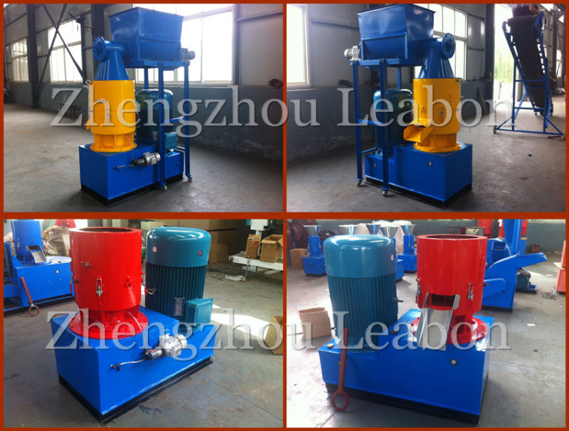 Leabon Hot Sale Flat Die Biomass Wood Pellet Mill